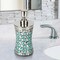 Liquid Soap Dispenser Pump Bottle | Bathroom & Kitchen | Holds Soap, Lotion & Sanitizer | Mosaic/Steel